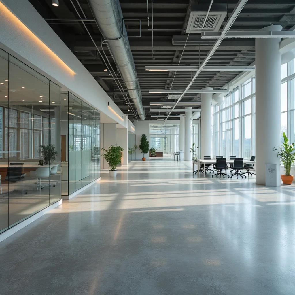 Espacio de trabajo moderno y colaborativo