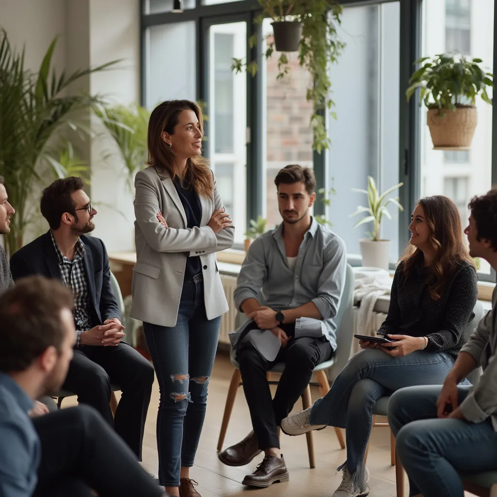 Taller de capacitación con clientes